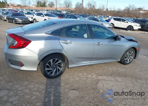 2016 Honda Civic Ex from USA, damaged, VIN 2HGFC2F76GH511060